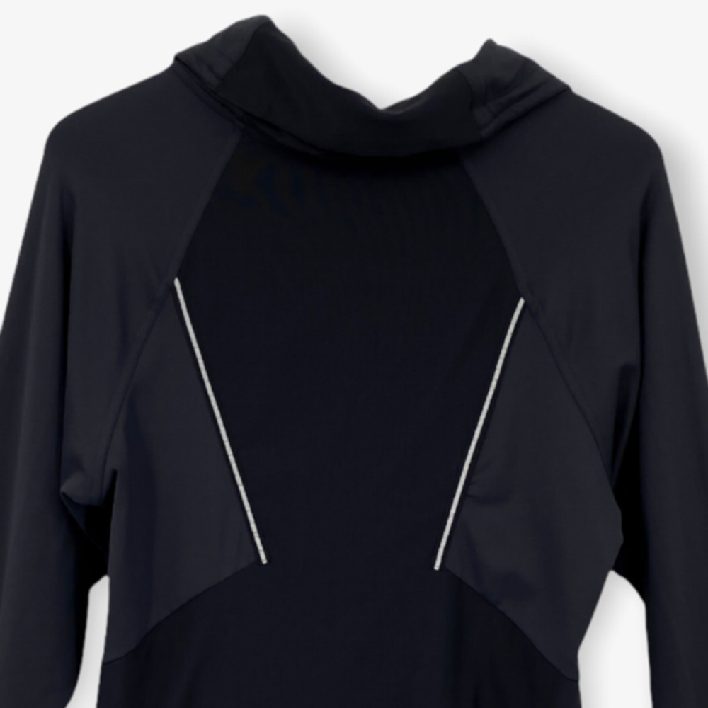 Splits59 Fifty Nine Black Full Zip Jacket With Thumbholes Stretch Size Medium - Picture 5 of 10